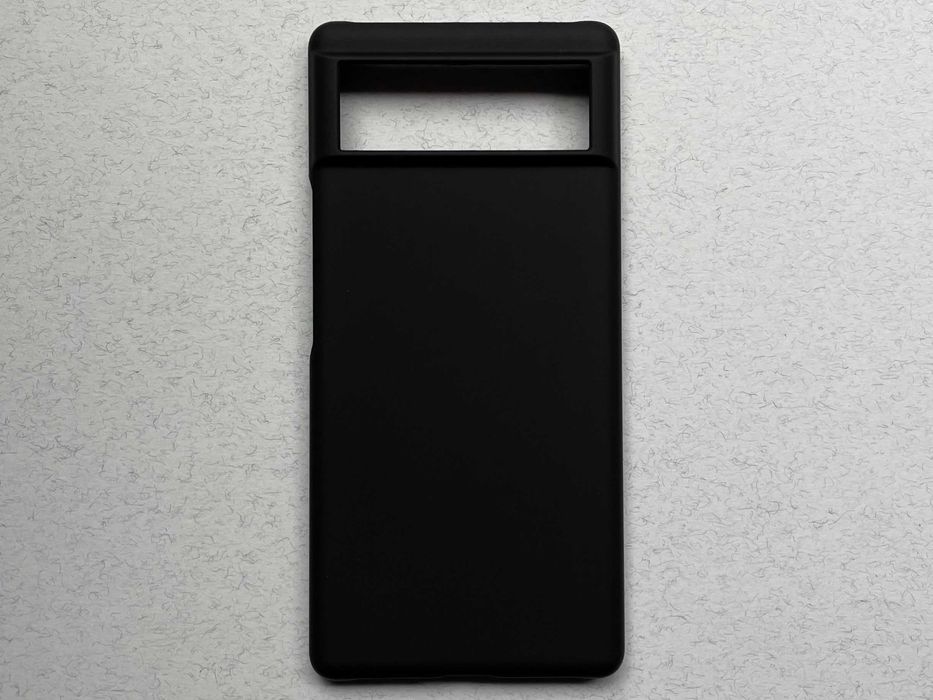 Google Pixel 6 чохол матовий пластик чорний тонкий BLACK чехол