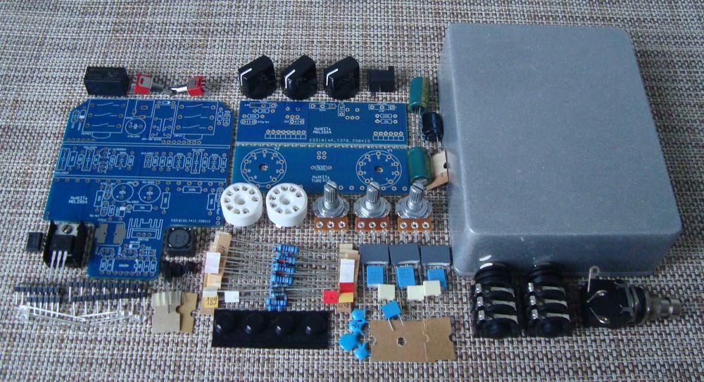 Zestaw DIY- efekt overdrive lampowy do gitary elektrycz. (Friedman BE)