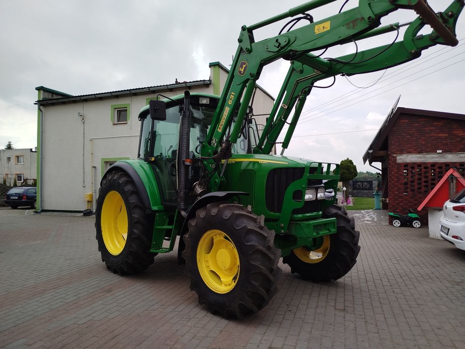 John Deere 6220 z oryginalnym turem John 631!