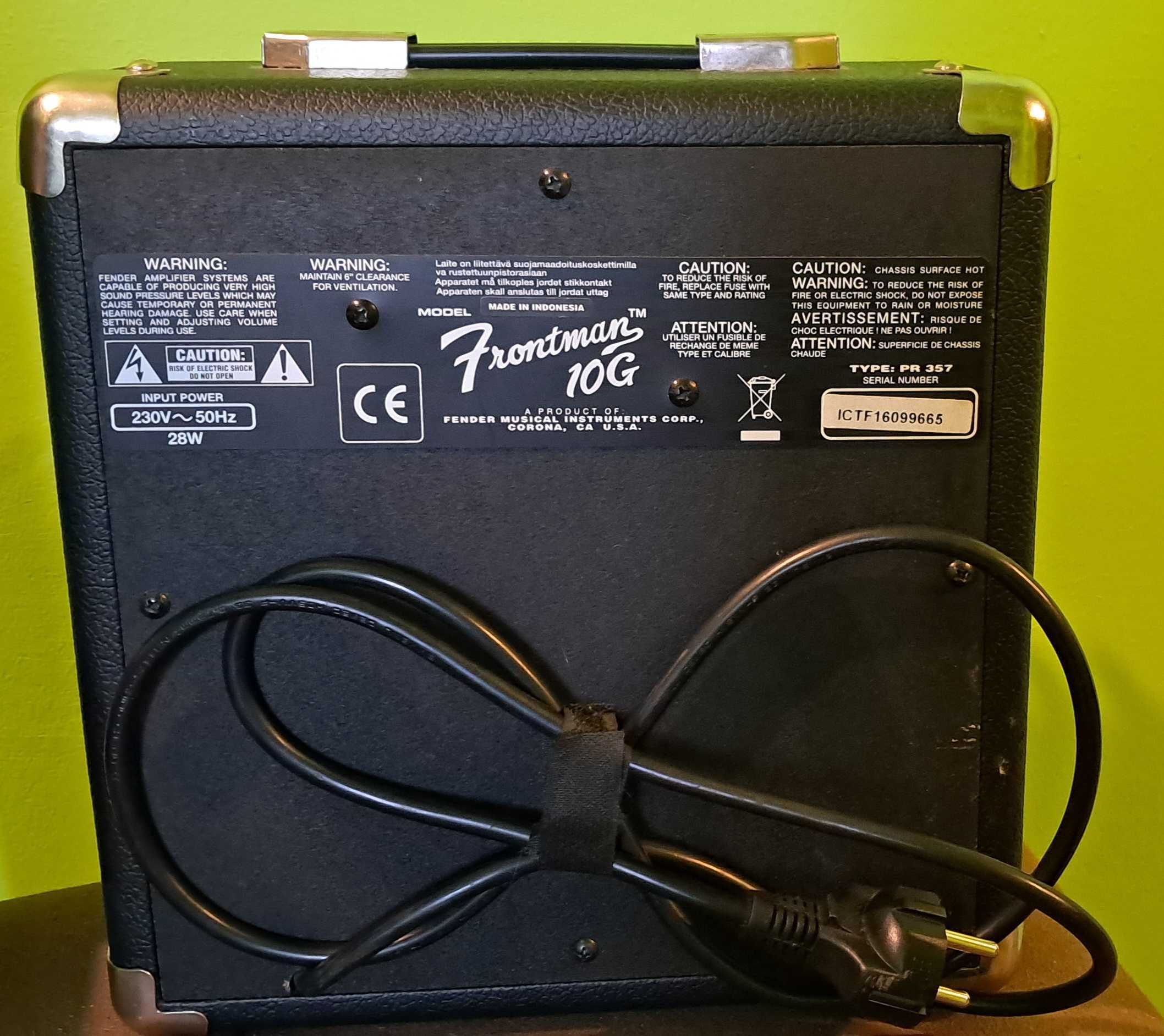 Wzmacniacz gitarowy - Fender Frontman 10g