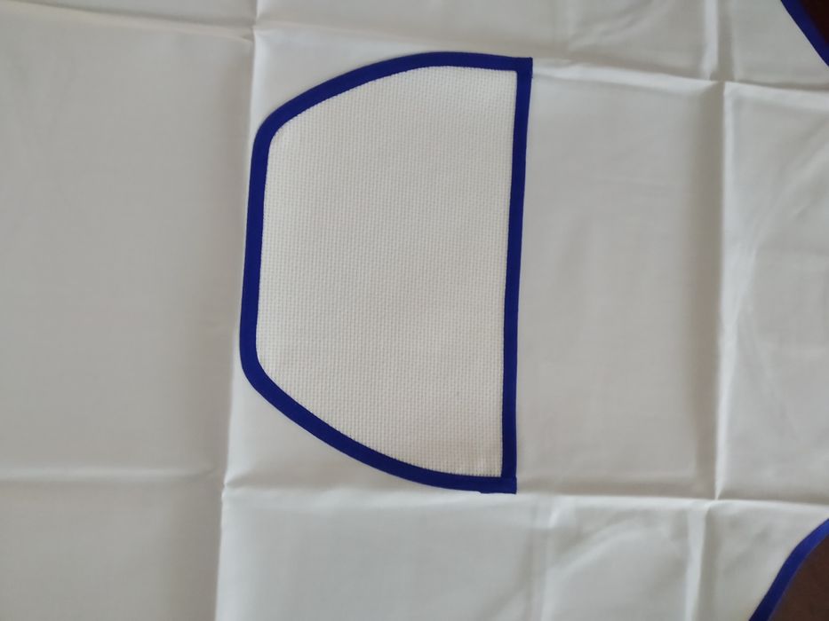 Avental - dá para bordar.