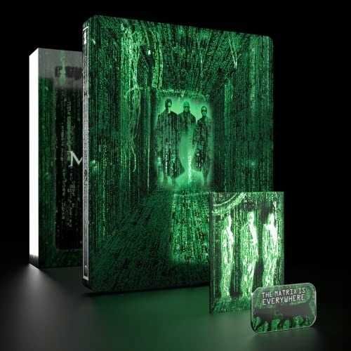 Matrix Titans of Cult 4K+2x BLU RAY Steelbook wer. PL