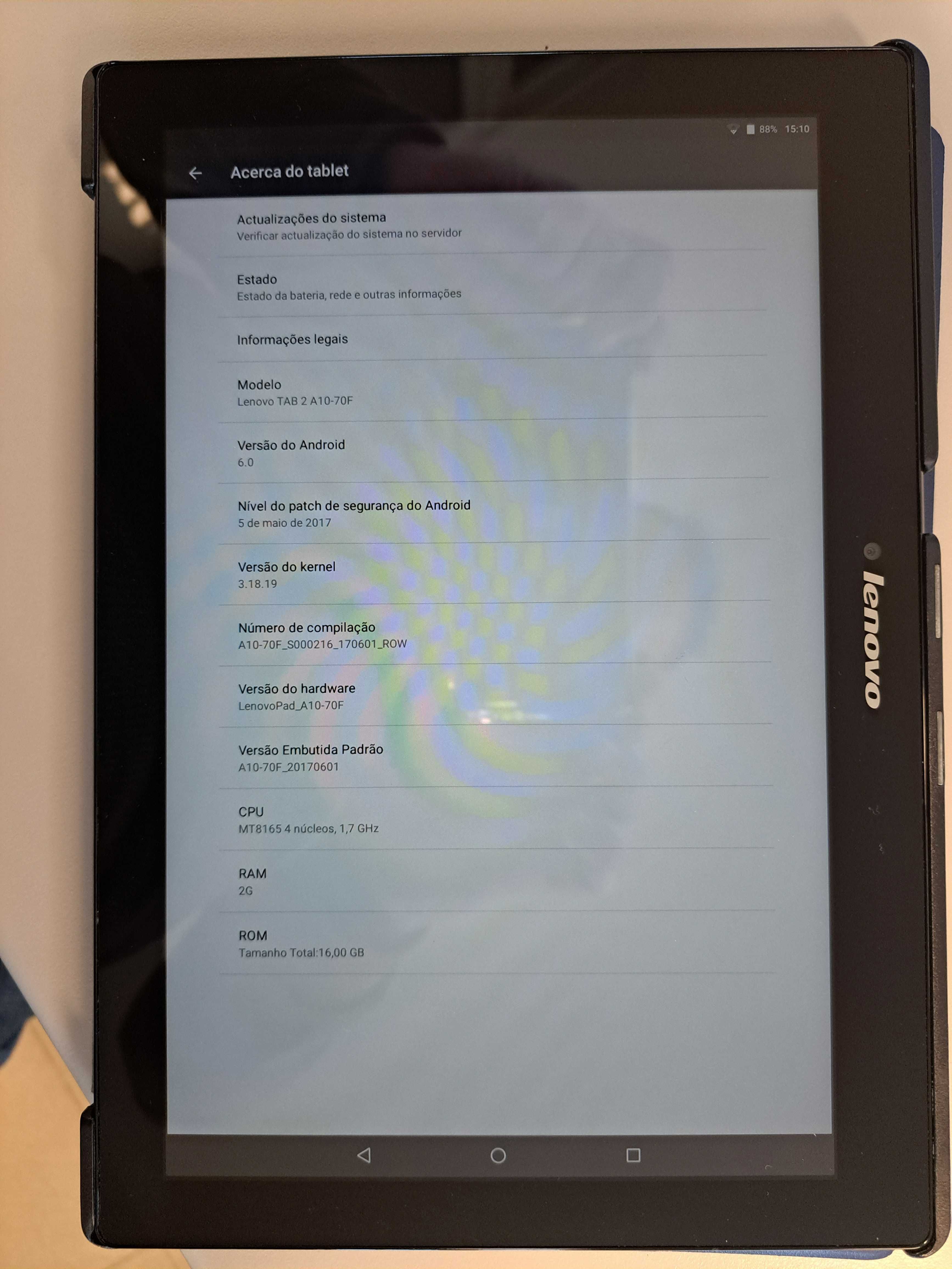 Lenovo Tab 2 A10-70F 10.1" + Capa Nova