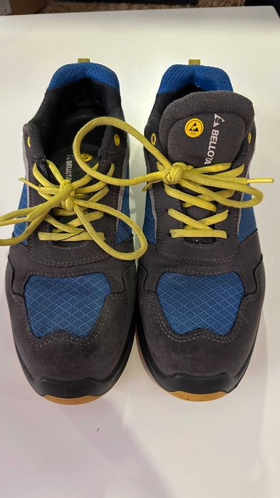 Sapato de segurança BELLOTA FLEX Azul-Amarelo S1P Tamanho 45