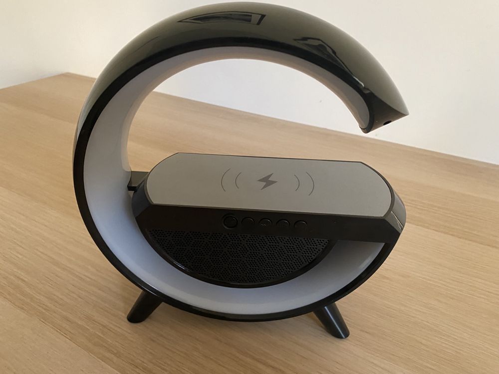 G-lamp głośnik Bluetooth SMART 5W1 LED RGB (czarna)