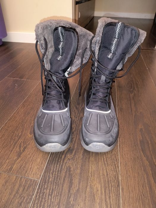 Чоловічі зимові чоботи Уггі CORDURA UGG 45 30 см Чорні