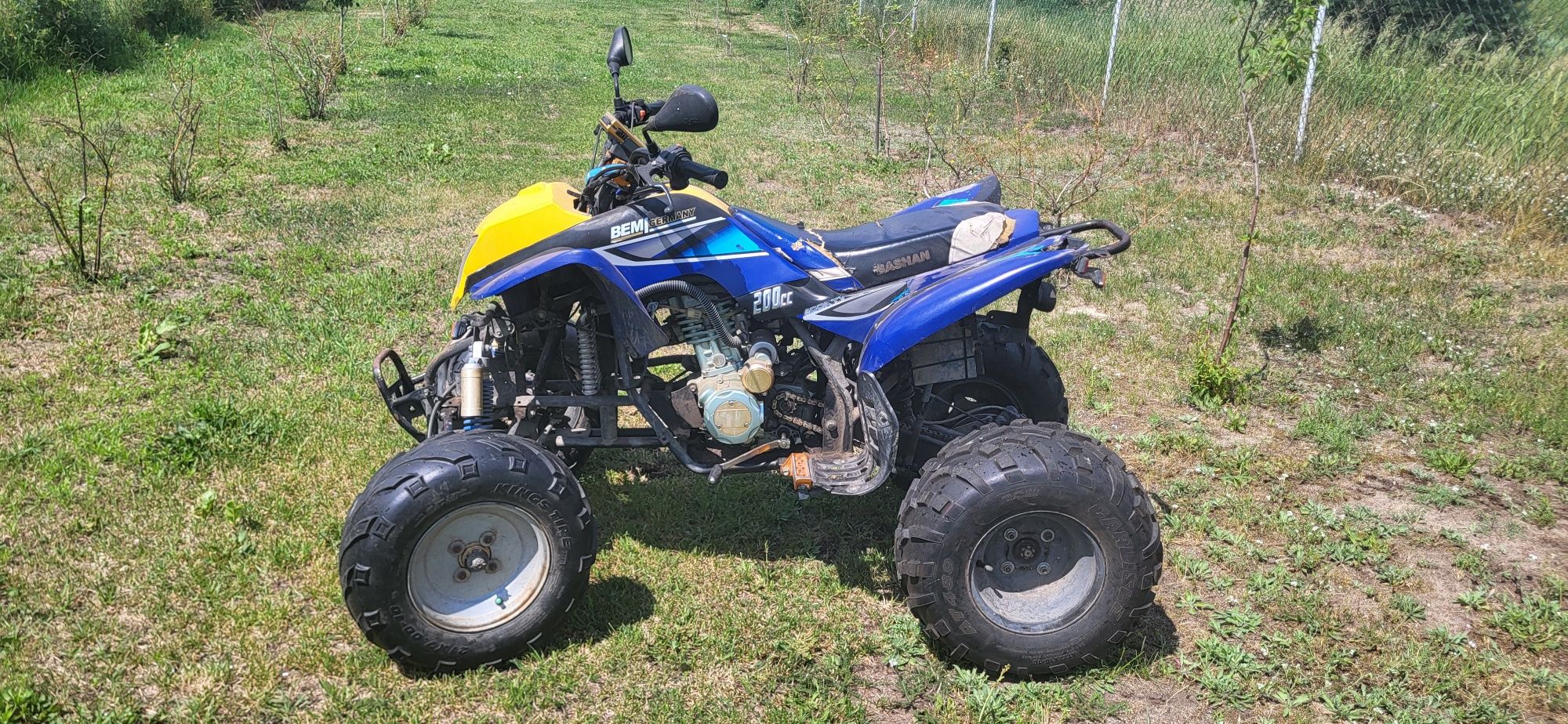 Bashan 200 bez homologacji