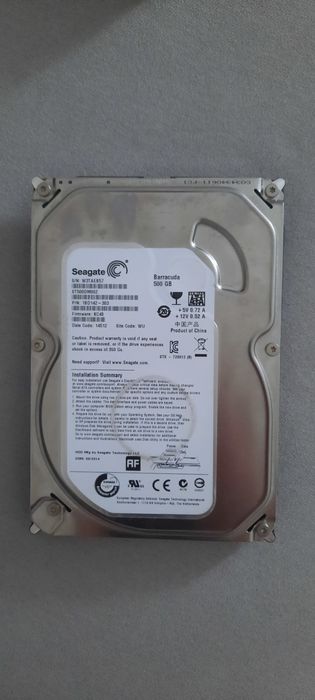 Жорсткий диск SЕAGATE на 500 HB