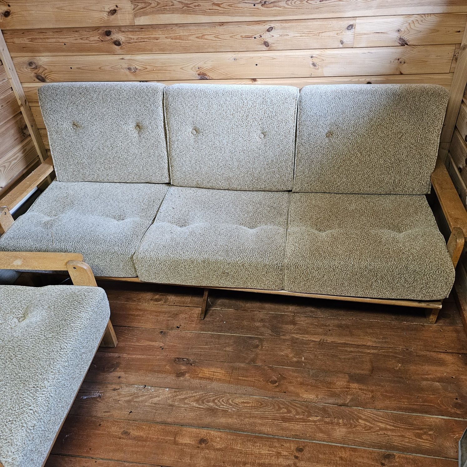 Komplet 2 x fotel plus 3 osobowa sofa