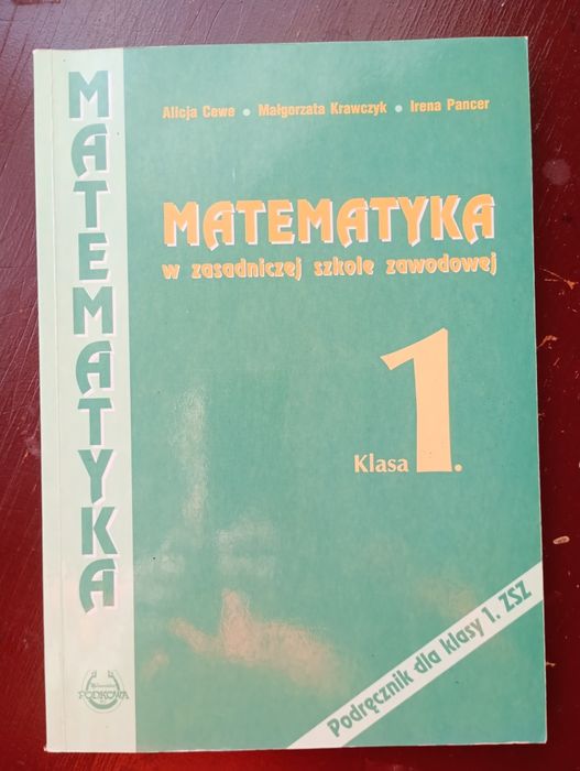 Matematyka w Zasadniczej Szkole Zawodowej - kl.1 - 2002 rok