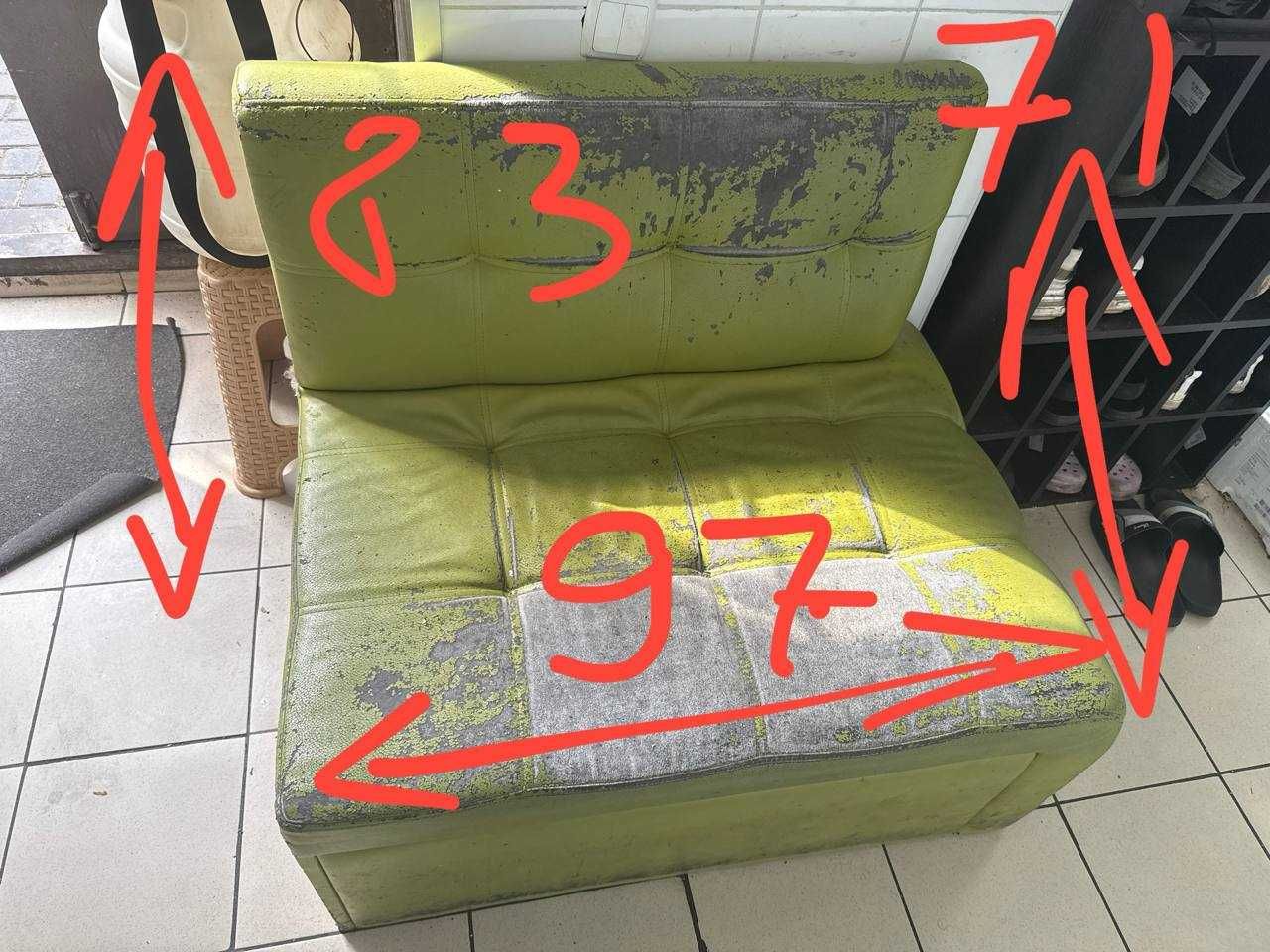 Продам диван б/у самовывоз ЦЕНТР пл. Киры Муратовой (Льва Толстого)