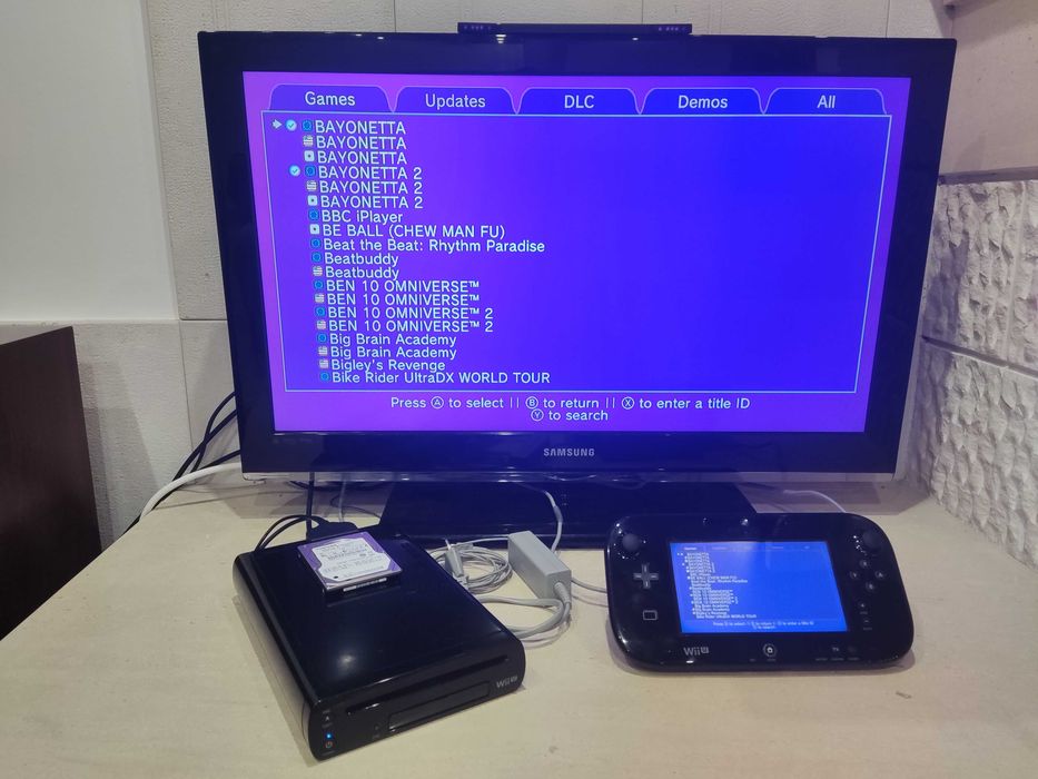 Wii U +150 JOGOS INCLUIDOS / ONLINE LOJA GRÁTIS / Retro / Desbloqueada