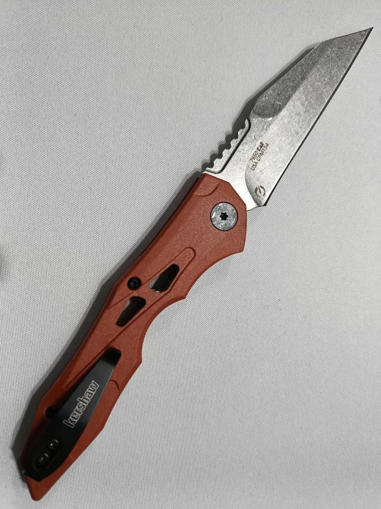 Nóż / folder KERSHAW - ceglasty