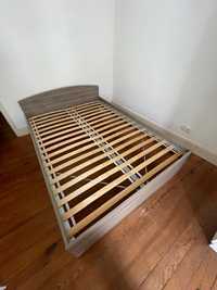 Cama casal Ikea + ripas