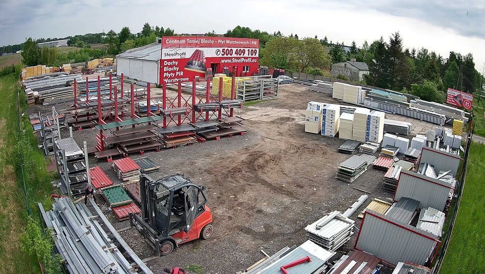 WYPRZEDAŹ Blachy Trapezowe T18 brąz grafit mix kolor 2 gatunek