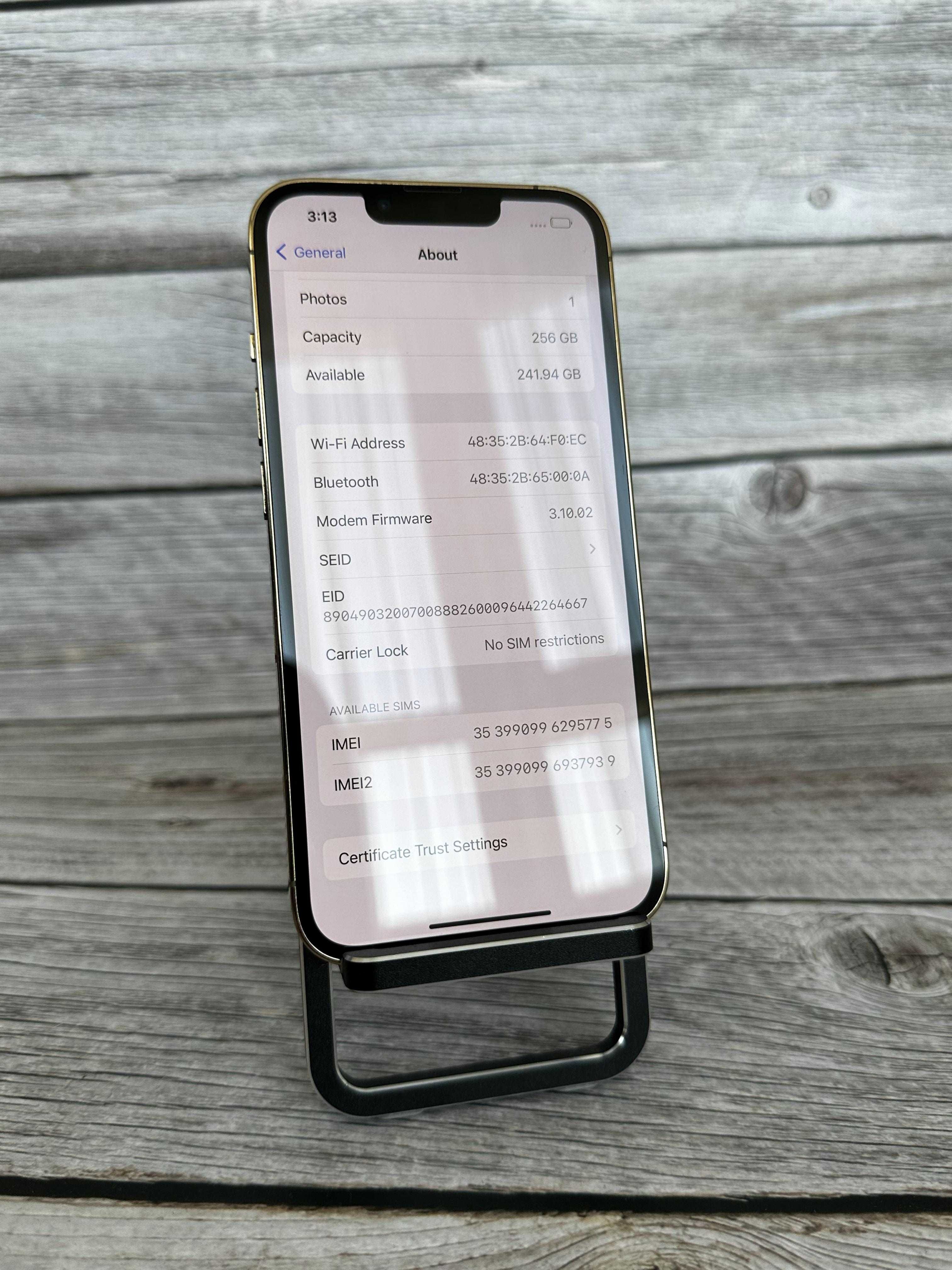 IPhone 13 pro gold 256gb!!! NEVERLOCK!! З США!! 98%