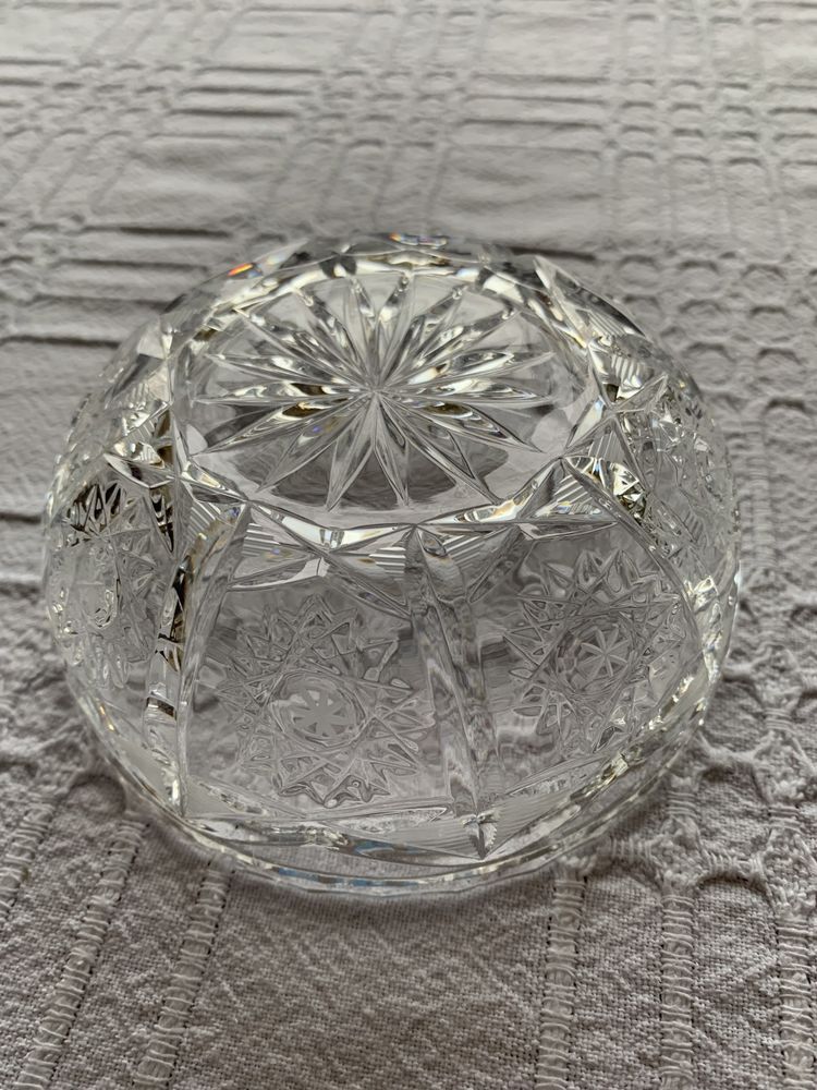 Miseczka kryształowa - biały kryształ