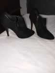 Botas pretas - salto alto fino