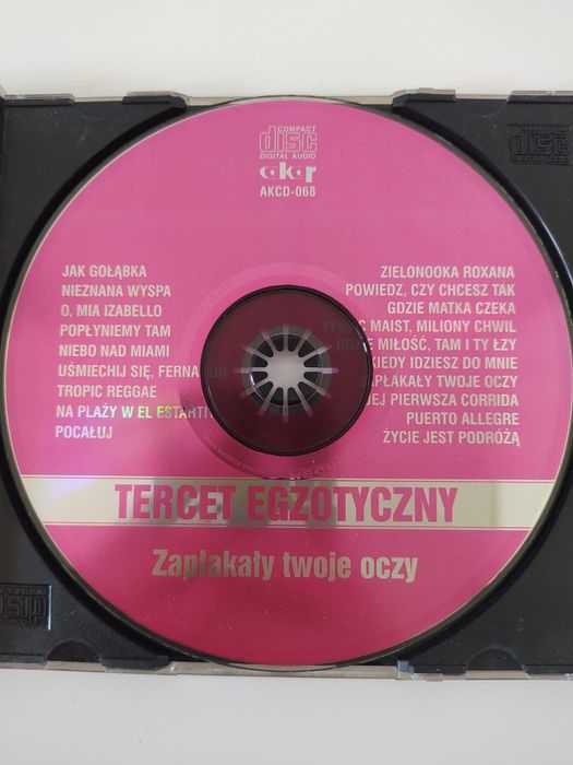 Płyta CD "Tercet Egzotyczny" Zapłakały Twoje Oczy.