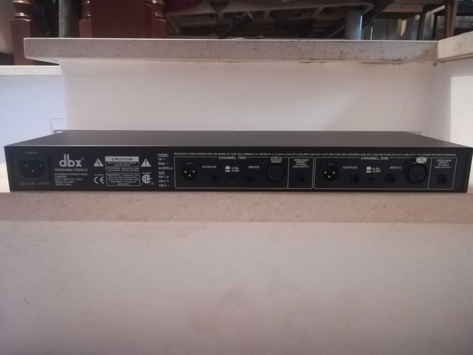 DBX 266 XS - compressor e gate