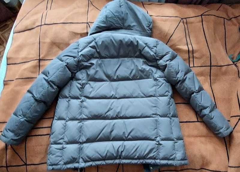 Зимняя куртка, гусиный пух и перо, ICE Bear, теплый пуховик