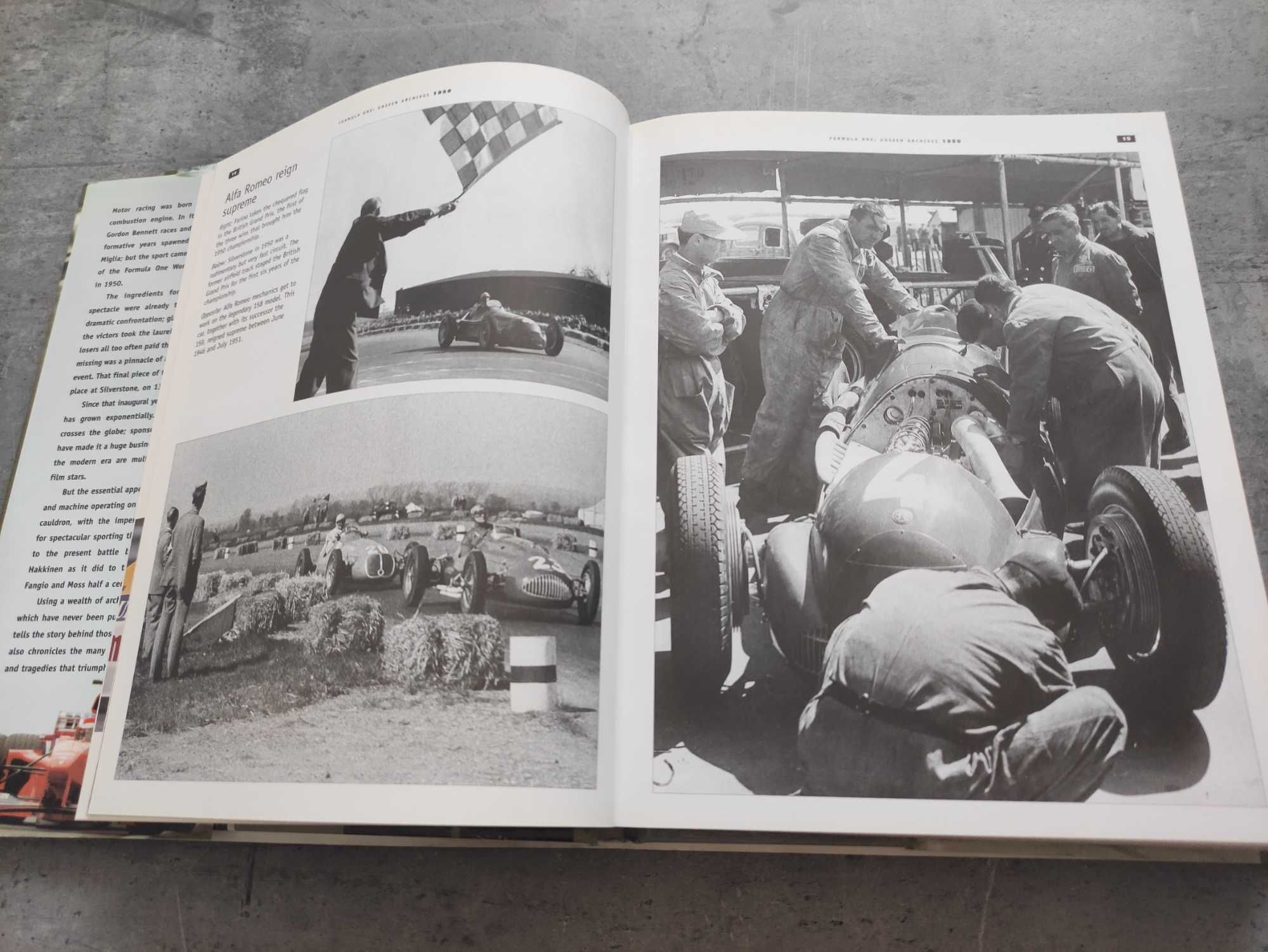 Książka Formuła One Unseen Archives F1