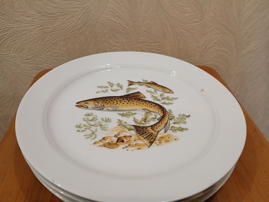 Набір тарілок Eschenbach. Риби. Німеччина