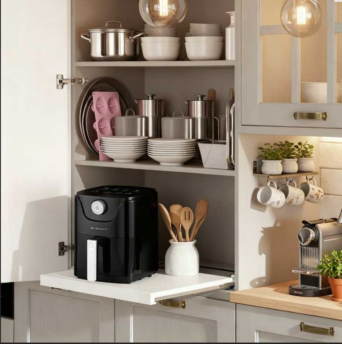 NOWA Frytkownica Beztłuszczowa Air Fryer Frytownica Mocna - OKAZJA