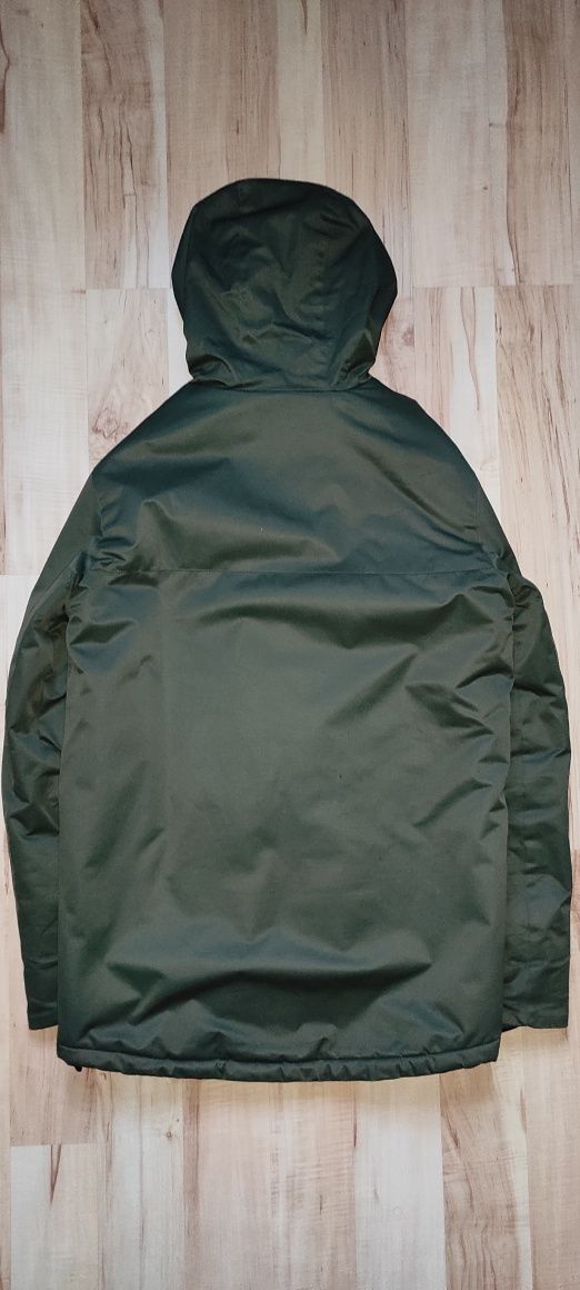 Ciemno zielona Cropp kurtka zimowa, przeciwdeszczowa, rozmiar S