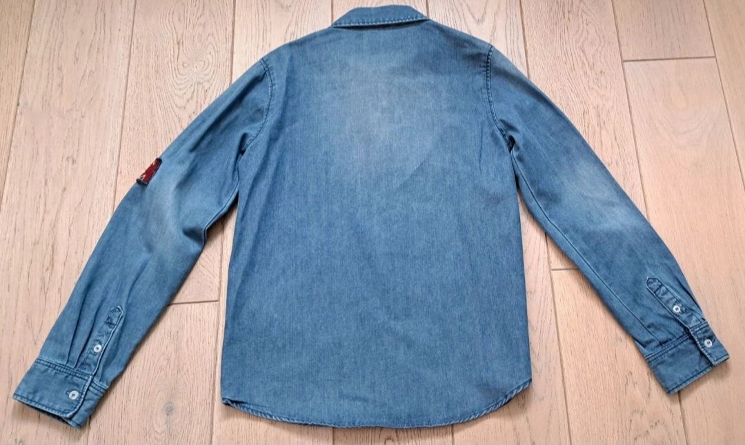 Tape Al'oeil jeansowa koszula chłopięca 10 lat