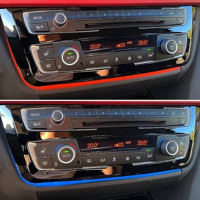 Рамка клімату LCI підсвітка BMW F30/31/32/33/34/36/80/82 подсветка LED