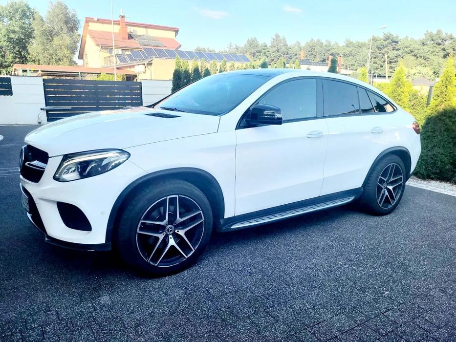 Mercedes-Benz GLE Przepiękny Mercedes GLE coupe 350d