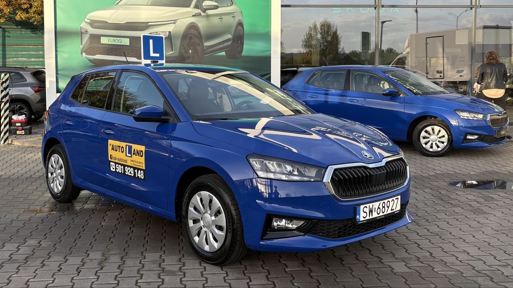 Jazdy doszkalające nauka jazdy SKODA FABIA 4 kat B Katowice Bytom Tych