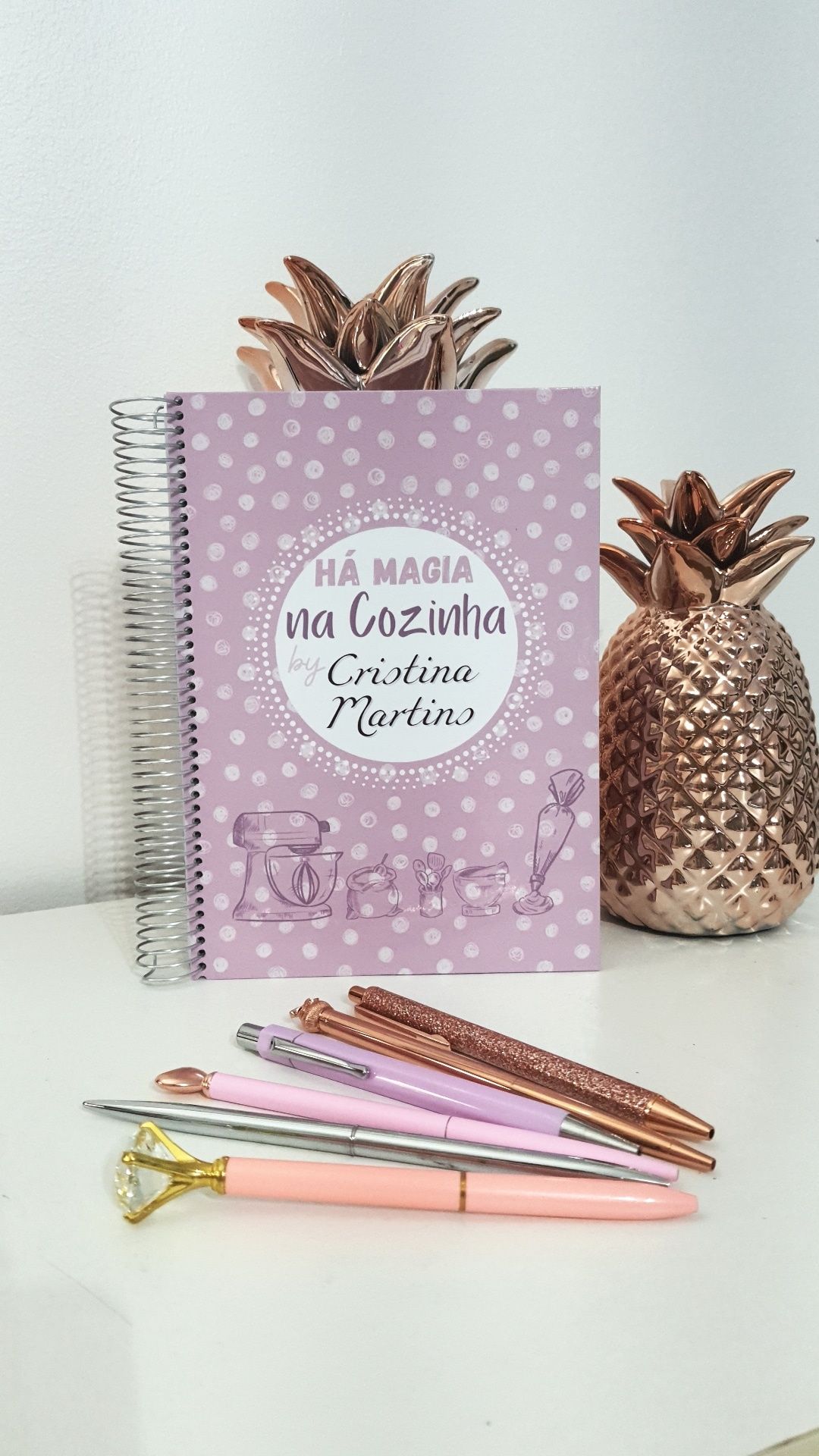 Caderno de Receitas personalizado