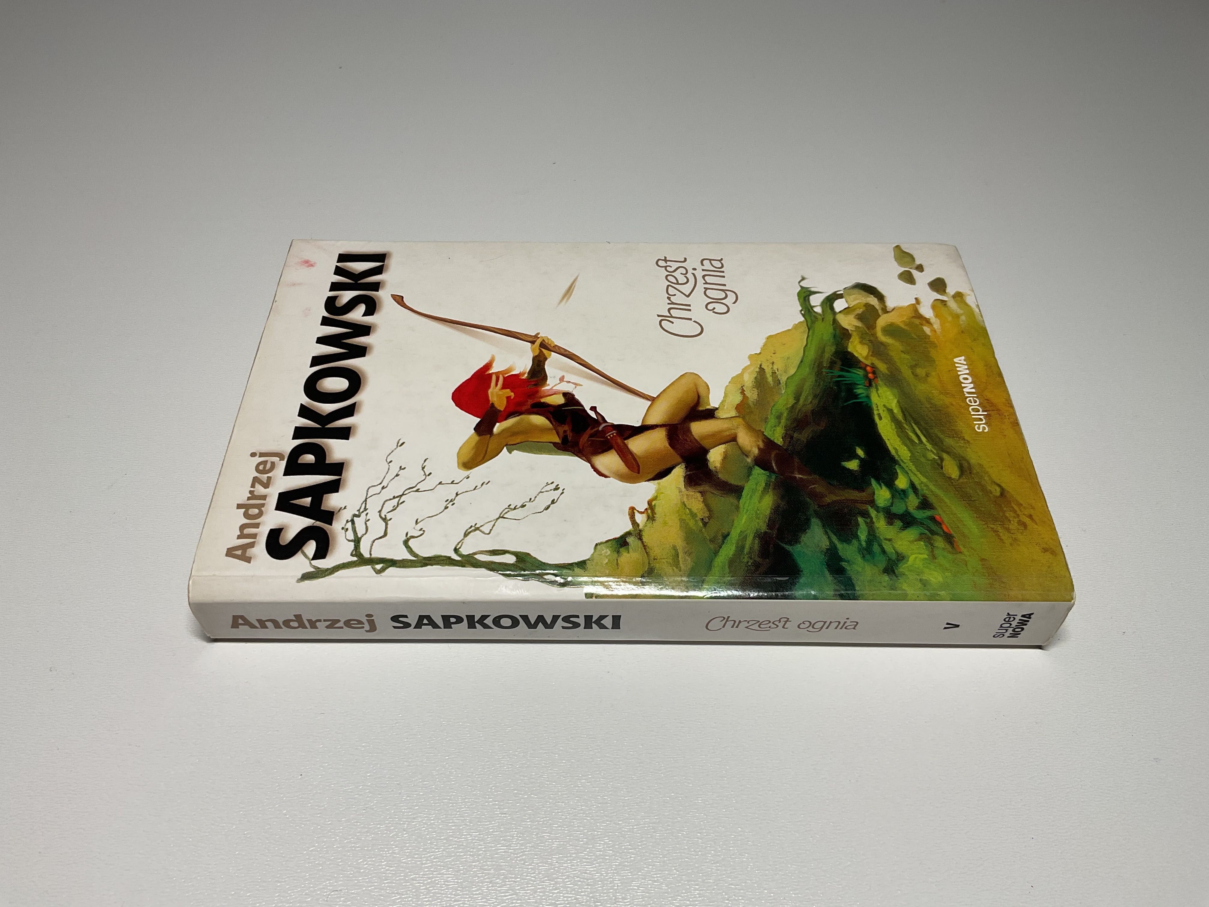 Andrzej Sapkowski Wiedźmin Tom V-5 Chrzest Ognia 1996