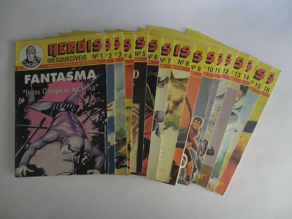 Heróis Inesquecíveis, Pioneiros, Valerian, Tarzan, Spirou