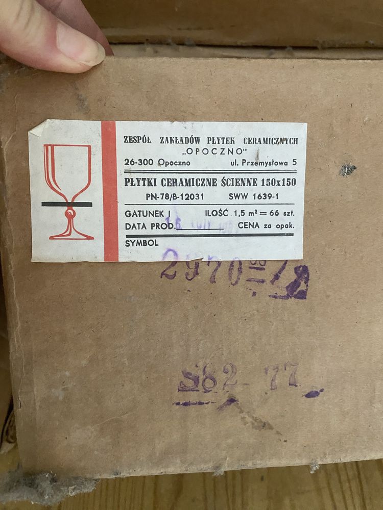 Glazura z PRL-u Opoczno