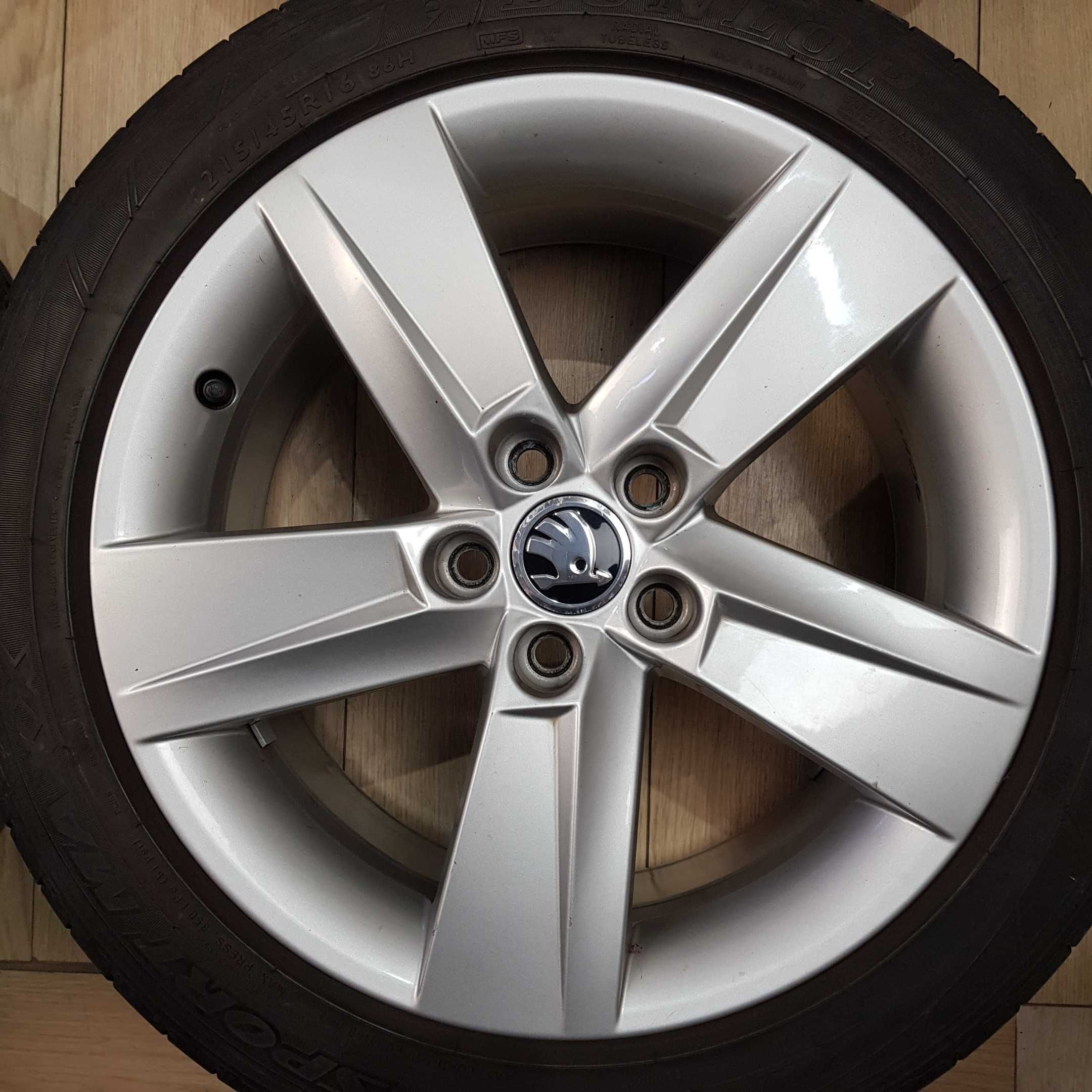 Диски Skoda R16 5x100 Fabia Rapid VW Polo Golf MK4 CrossPolo Seat р16