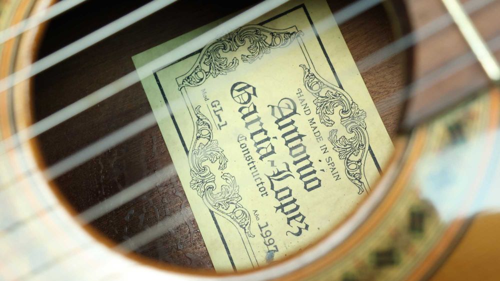 Gitara klasyczna hiszpańska Antonio Garcia Lopez GI1 z pokrowcem