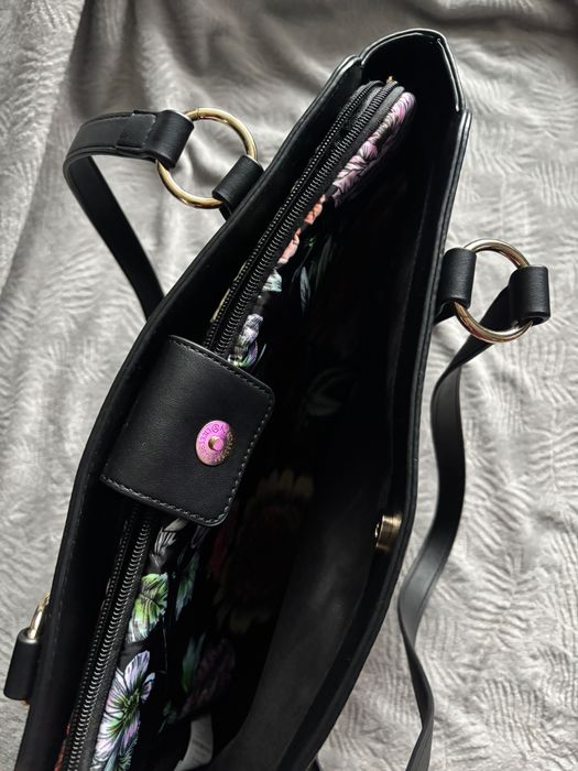 Nowa torba i etui na laptopa laptop a4 aktówka czarna duża na ramię