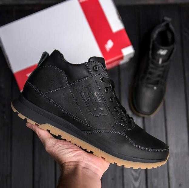 Чоловічі зимові черевики кросівки New Balance теплая и удобная обувь