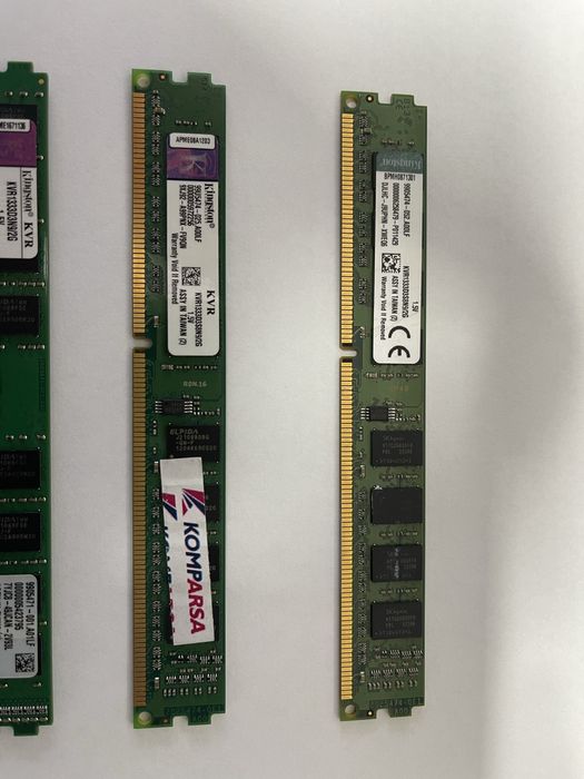 4X Memória Ram 2 Gb kingston