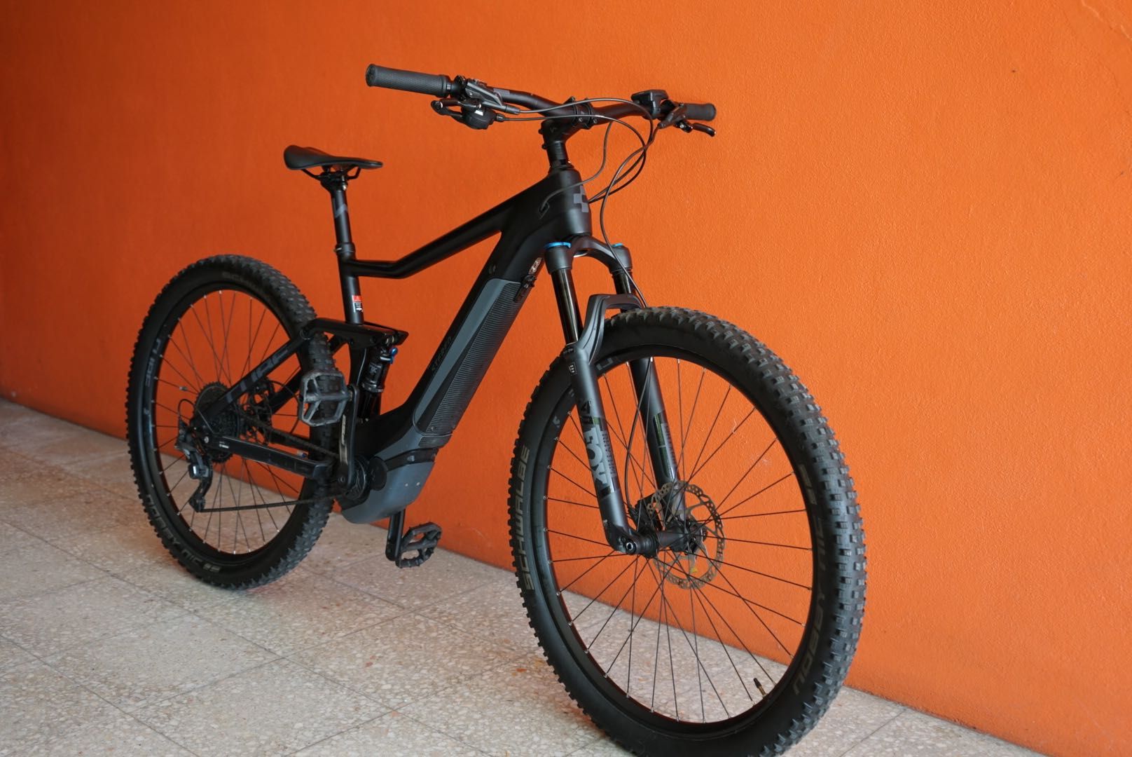 E-Bike Cube Stereo HPC 120mm 2020 tamanho L (CARBONO)