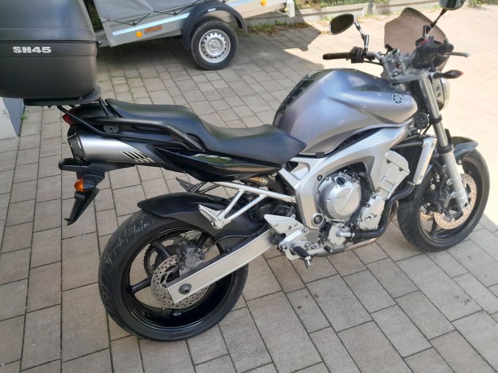 Yamaha FZ6, kufer, dofinansowana,  niski przebieg