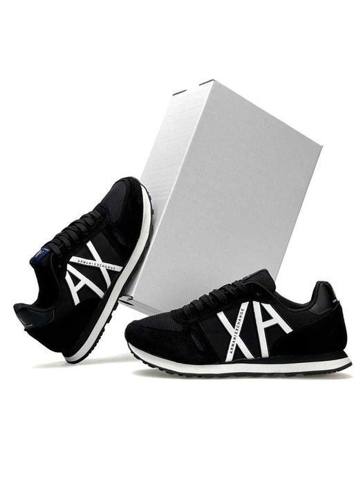 Кроссовки Armani Exchange AX Black White оригинал