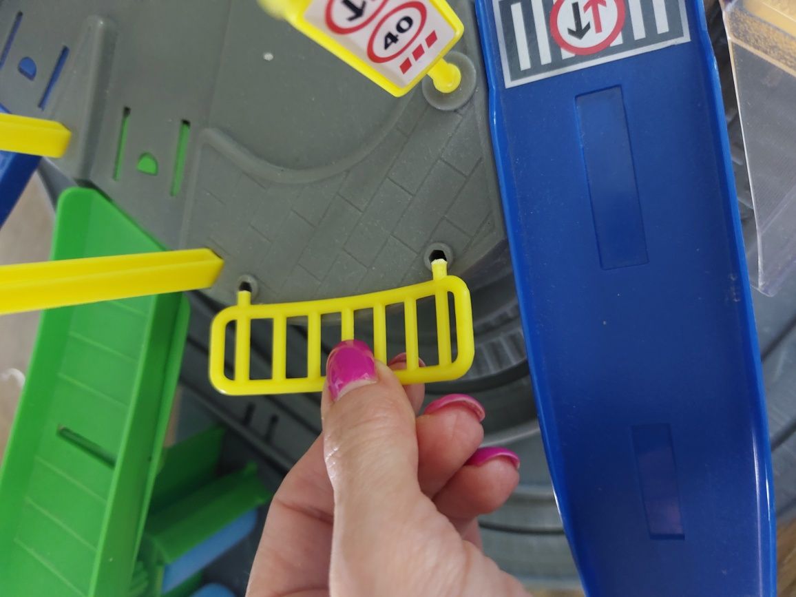 Majorette Garaż Super City Światło Dźwięk hot wheels