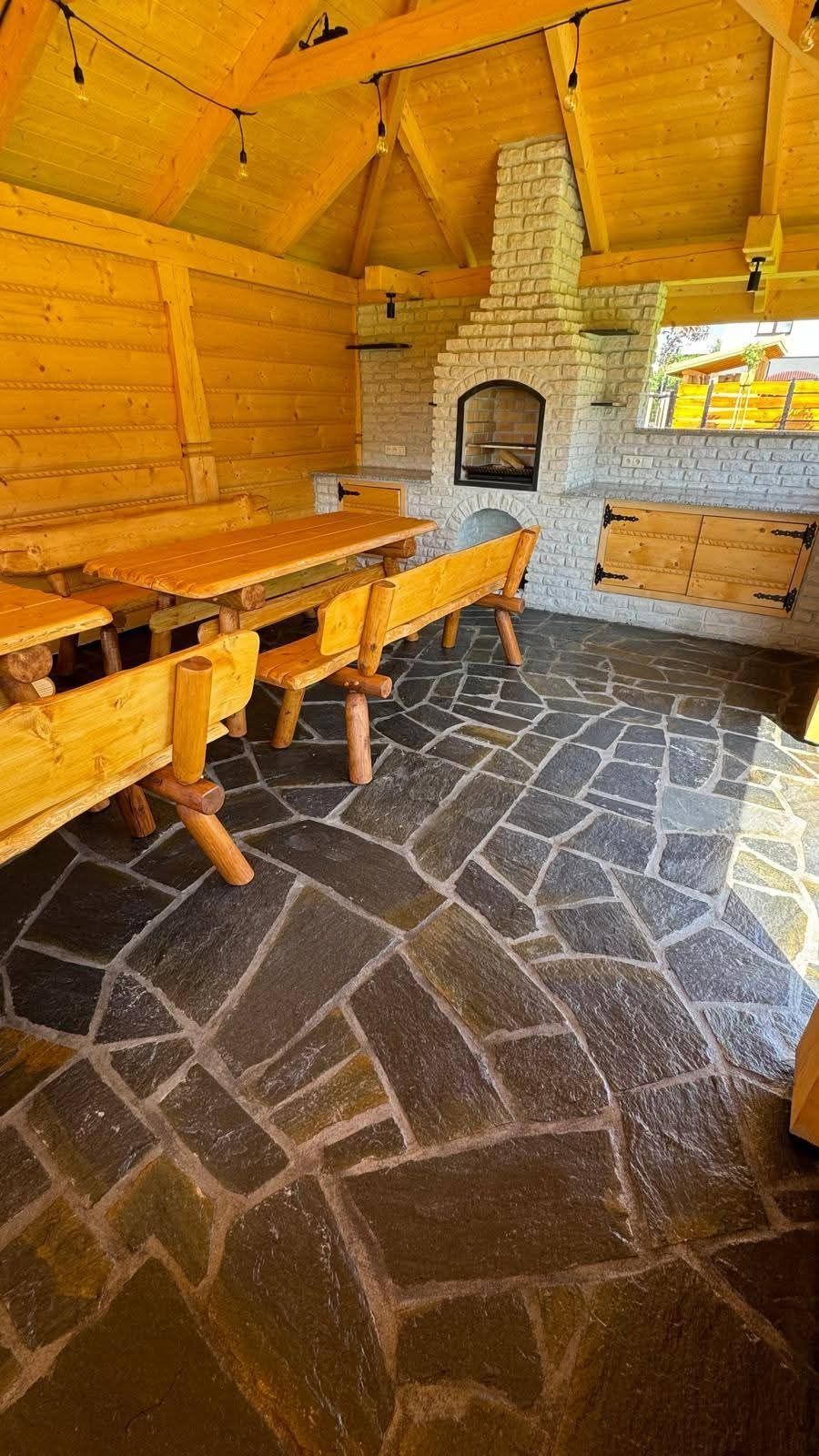 Domy z bala, domek z jacuzzi bania Beskidy Góry, święta, sauna,wakacje