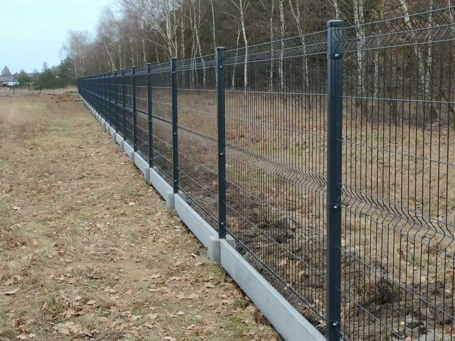 PROMOCJA !! 45 zł- 1 mb CENA !!*ZESTAW ogrodzenie panelowe H*123 #4