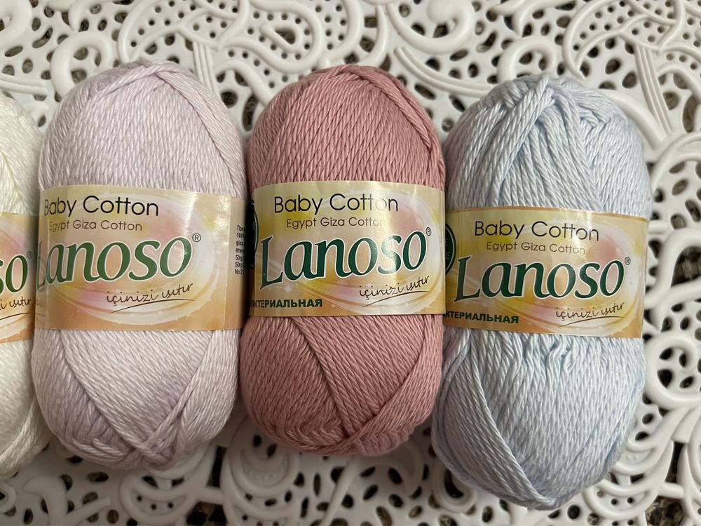 Пряжа Lanosa Baby Cotton