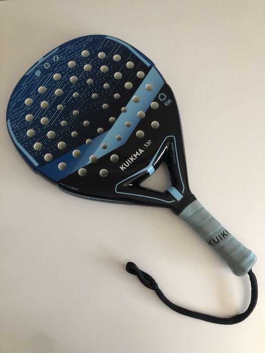 Raquete Padel adulto Kuikma PR530 preto azul